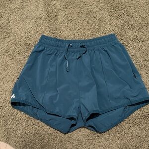 Alphalete Blue Speed Shorts